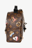 Louis Vuitton 2019 Brown Monogram Love Lock Palm Spring Backpack