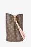 Louis Vuitton 2019 Monogram/Pink Neo Noe Bucket Shoulder Bag