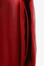 Louis Vuitton 2019 Red Ecarlate Leather New Wave MM Chain Bag