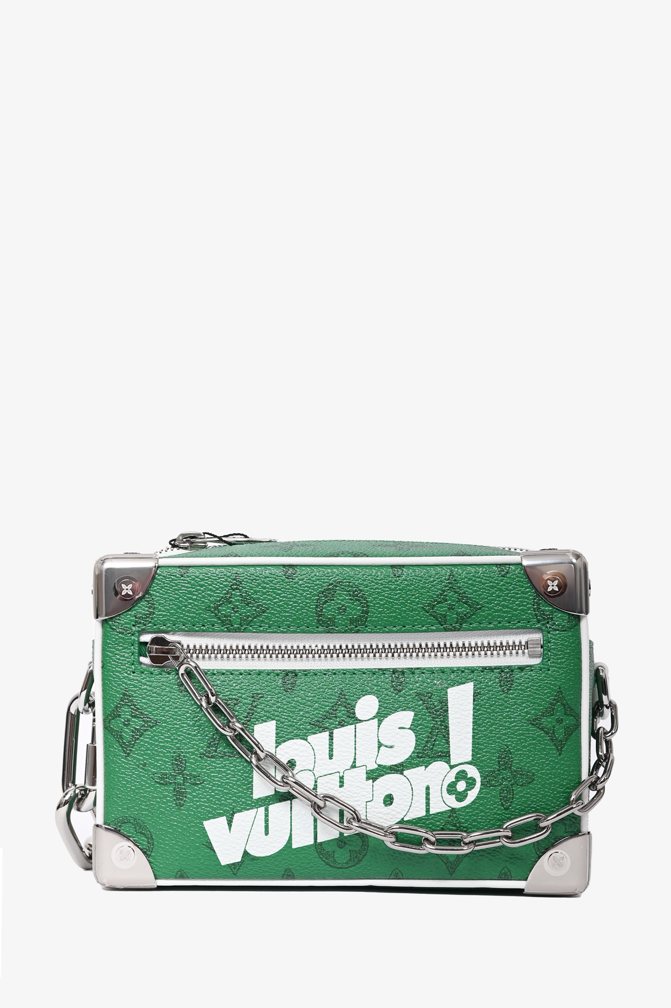 Louis Vuitton 2021 Green Monogram Everyday Mini Soft Trunk Chain