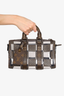 Louis Vuitton 2022 Monogram Chess Canvas and PVC Keepall Bandoulière 25 with Strap