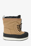 Louis Vuitton Black/Brown Canvas Snow Boots Size 37