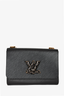 Louis Vuitton Black Epi Braided Links Twist MM Shoulder Bag