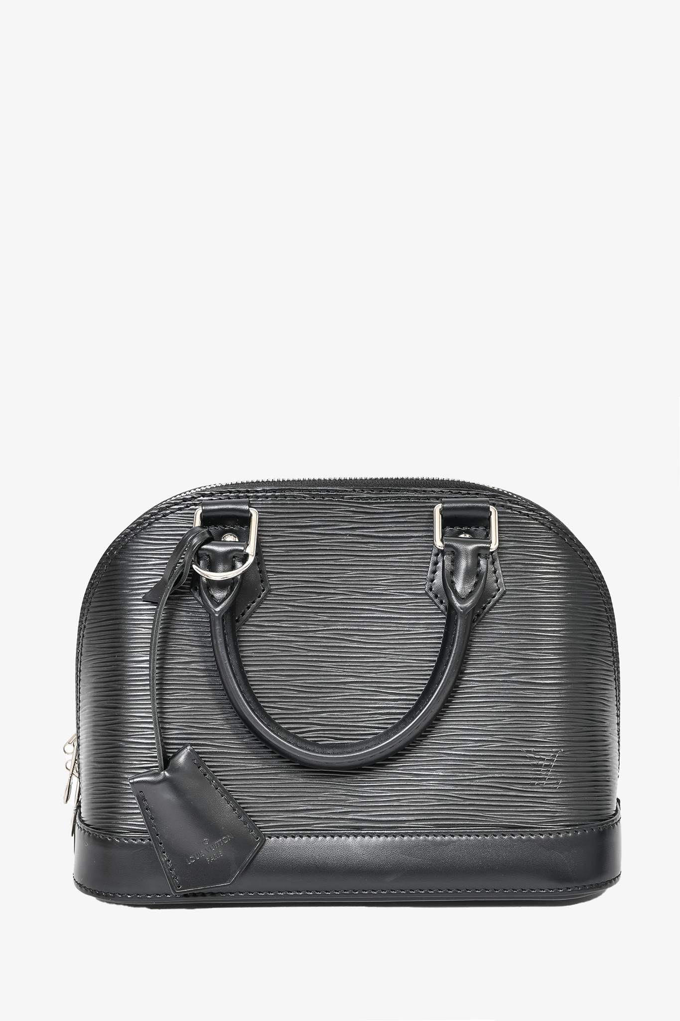 Louis Vuitton Black Epi Leather Alma BB Top Handle w/ Strap – Mine & Yours