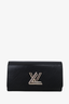 Louis Vuitton Black Epi Leather 'Twist' Wallet
