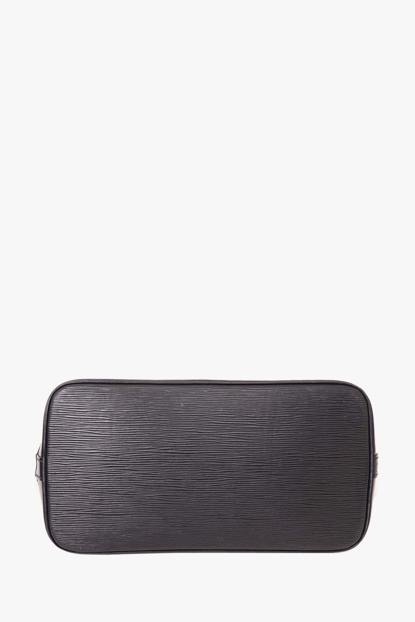 Louis Vuitton Black Epi PM "Alma" Top Handle