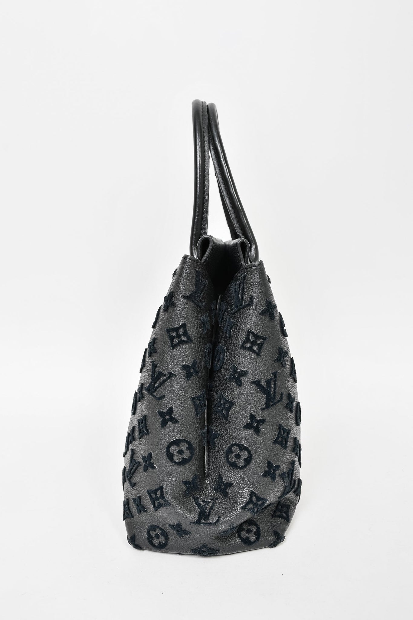 Louis Vuitton Black Veau Cachemire Leather W PM Bag Louis Vuitton