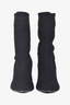 Louis Vuitton Black Knit 'Silhouette' Boots Size 37