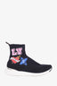 Louis Vuitton Black  LV Heart Patches Sock Sneakers Size 37.5