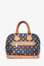 Louis Vuitton Black/Multicolor Alma PM Top Handle Bag