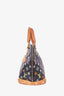 Louis Vuitton Black/Multicolor Alma PM Top Handle Bag