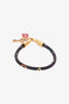 Louis Vuitton Black/Multicolor Luck It Bracelet