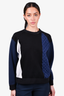 Louis Vuitton Black/Navy Monogram Sweater Size L