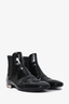 Louis Vuitton Black Patent Chelsea Ankle Boots Size 36