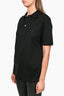 Louis Vuitton Black Polo Top with Small Embroidered Logo Size L Mens