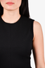 Louis Vuitton Black Wool Sleeveless Mini Dress Size 34