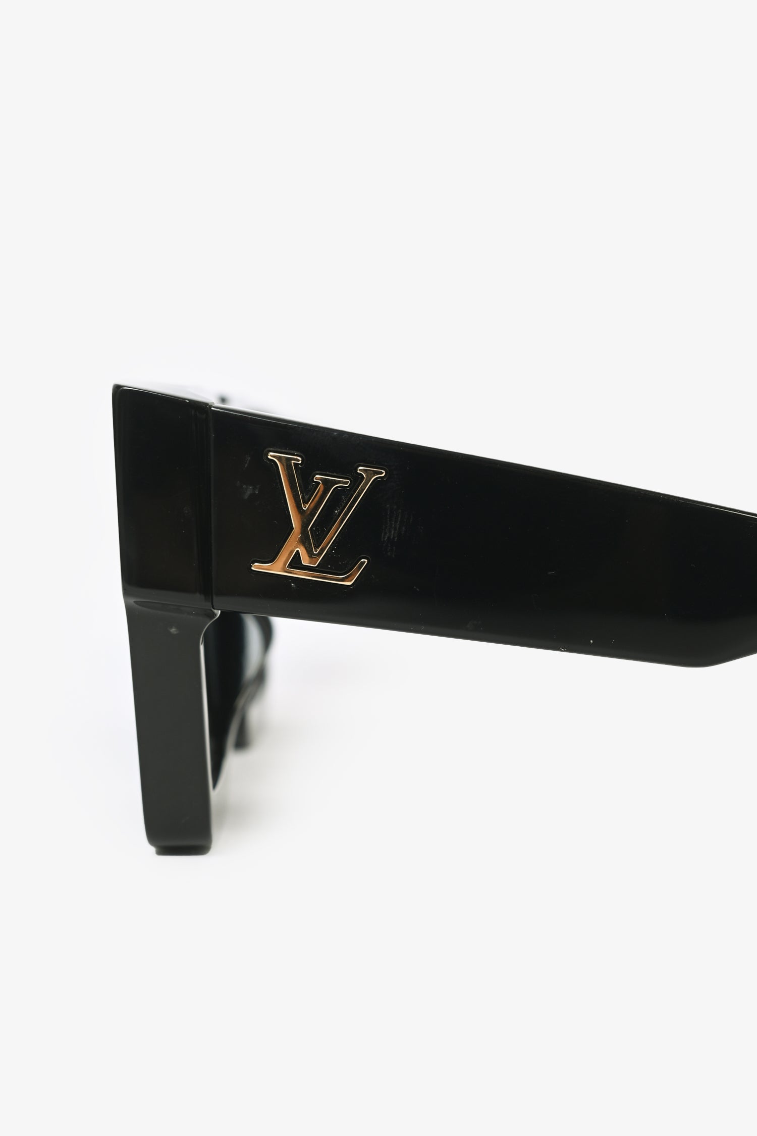 Louis Vuitton Black 'Cyclone' Square Sunglasses – Mine & Yours