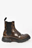 Louis Vuitton Brown/Monogram Leather Bold Chelsea Boot Size 9 Mens
