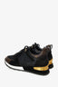 Louis Vuitton Brown/Black Suede/Leather Monogram Away Sneakers Size 6.5