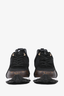 Louis Vuitton Brown/Black Suede/Leather Monogram Sneakers Size 39
