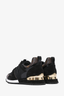 Louis Vuitton Brown/Black Suede/Leather Monogram Sneakers Size 39