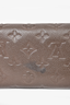 Louis Vuitton Brown Empreinte Leather Sarah Wallet w/ Pouch