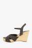 Louis Vuitton Brown Monogram Idylle Majorca Espadrille Sandals Size 39