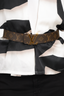 Louis Vuitton Brown Monogram LV Buckle Belt Size 100