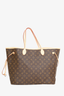 Louis Vuitton Brown Monogram Neverfull GM Tote with Pouch