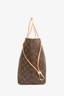 Louis Vuitton Brown Monogram Neverfull GM Tote with Pouch