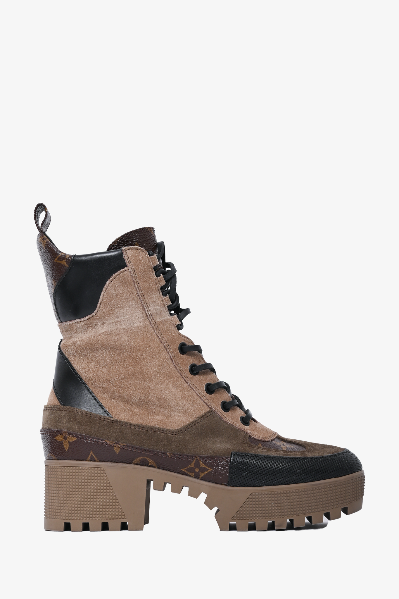 Brown louis vuitton sales boots