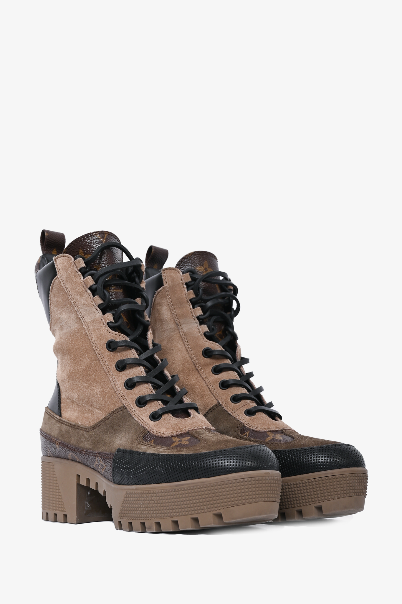 Louis vuitton sales combat boots