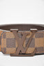 Louis Vuitton Damier Ebene Belt With LV Closure Size 85/34 'As Is'