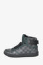 Louis Vuitton Damier Ebene High Top Rivoli Sneakers Size 7 Mens