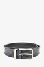 Louis Vuitton Damier Graphite Belt with Silver Buckle Size 100/40