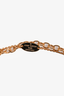Louis Vuitton Gold Toned 'Me & Me' Pendant Necklace