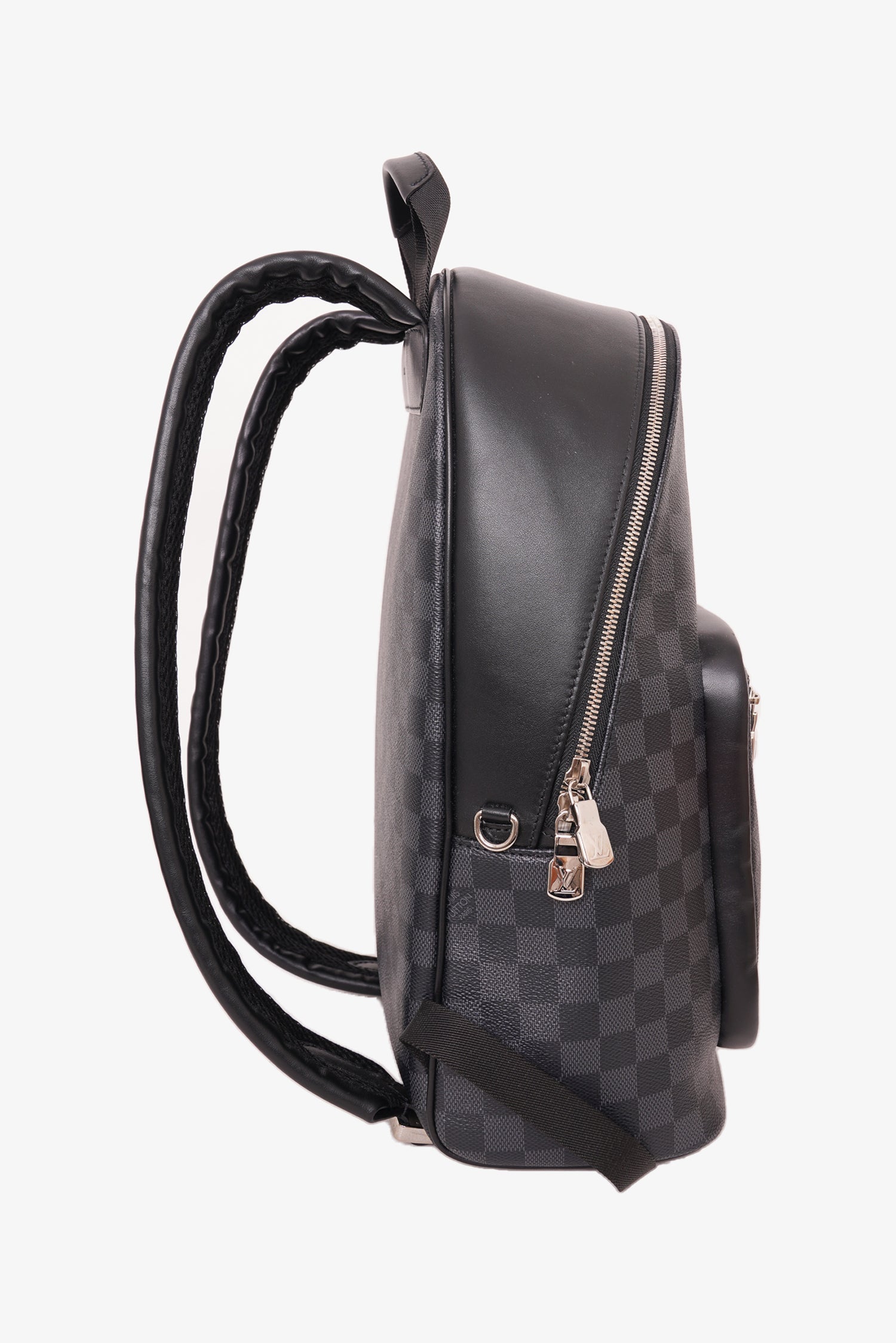 josh louis vuitton backpack fake Louis Vuitton Graphite Damier Leather 'Josh' Backpack – Mine & Yours