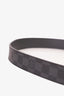 Louis Vuitton Graphite Damier 'Inventeur' Plaque Belt Size 95/38