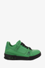 Louis Vuitton Green/Black Leather Trainer Size 6.5