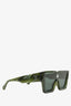 Louis Vuitton Green 'Cyclone' Square Sunglasses
