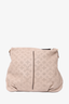 Louis Vuitton Grey Mahina Leather Selene MM Hobo Bag