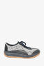 Louis Vuitton Grey Monogram Canvas/Leather Low Top Sneakers sz 42
