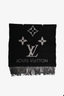 Louis Vuitton Grey Monogram Cashmere Reykjavik Scarf