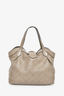 Louis Vuitton Grey Perforated Leather Monogram Mahina Cirrus PM