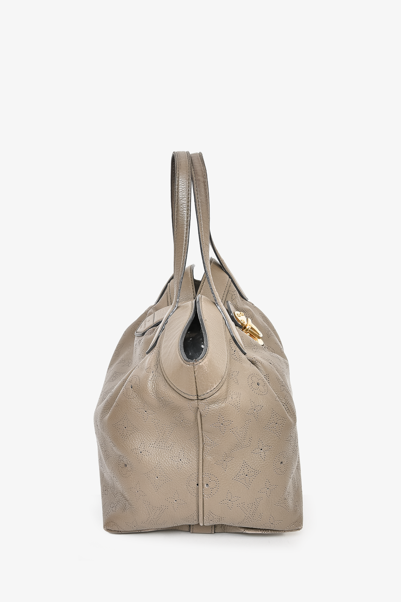 Louis Vuitton - Mahina Girolata Galet Grey - Top Handle w/ Shoulder St -  BougieHabit