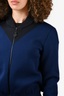 Louis Vuitton Navy/Black Wool Bomber Jacket Size S