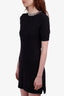 Louis Vuitton Navy Cotton Midi Dress Size XS