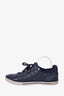 Louis Vuitton Navy Damier Aventure Zip Up Sneaker Size 9