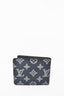 Louis Vuitton Black Monogram Limited Edition 'Chapmans Brothers' Wallet w/ Zebra Print