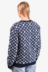 Louis vuitton 2025 sweater monogram